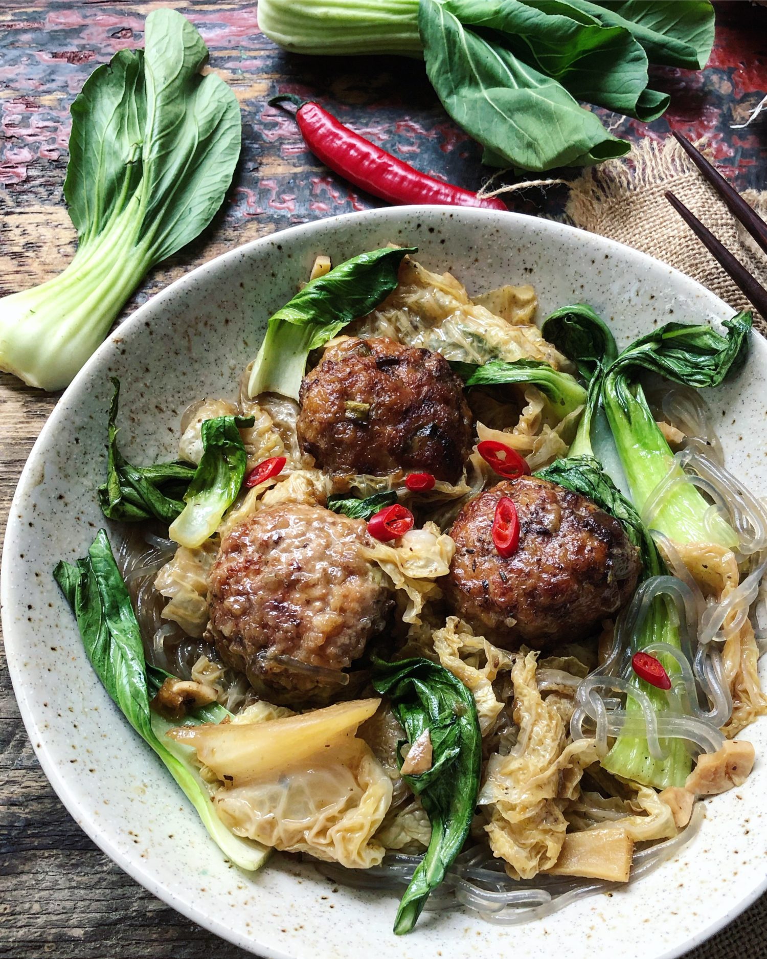 Lion's Head Meatballs