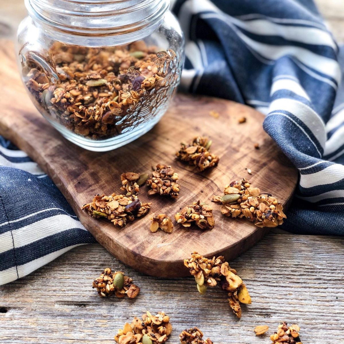 Dukkah savoury granola