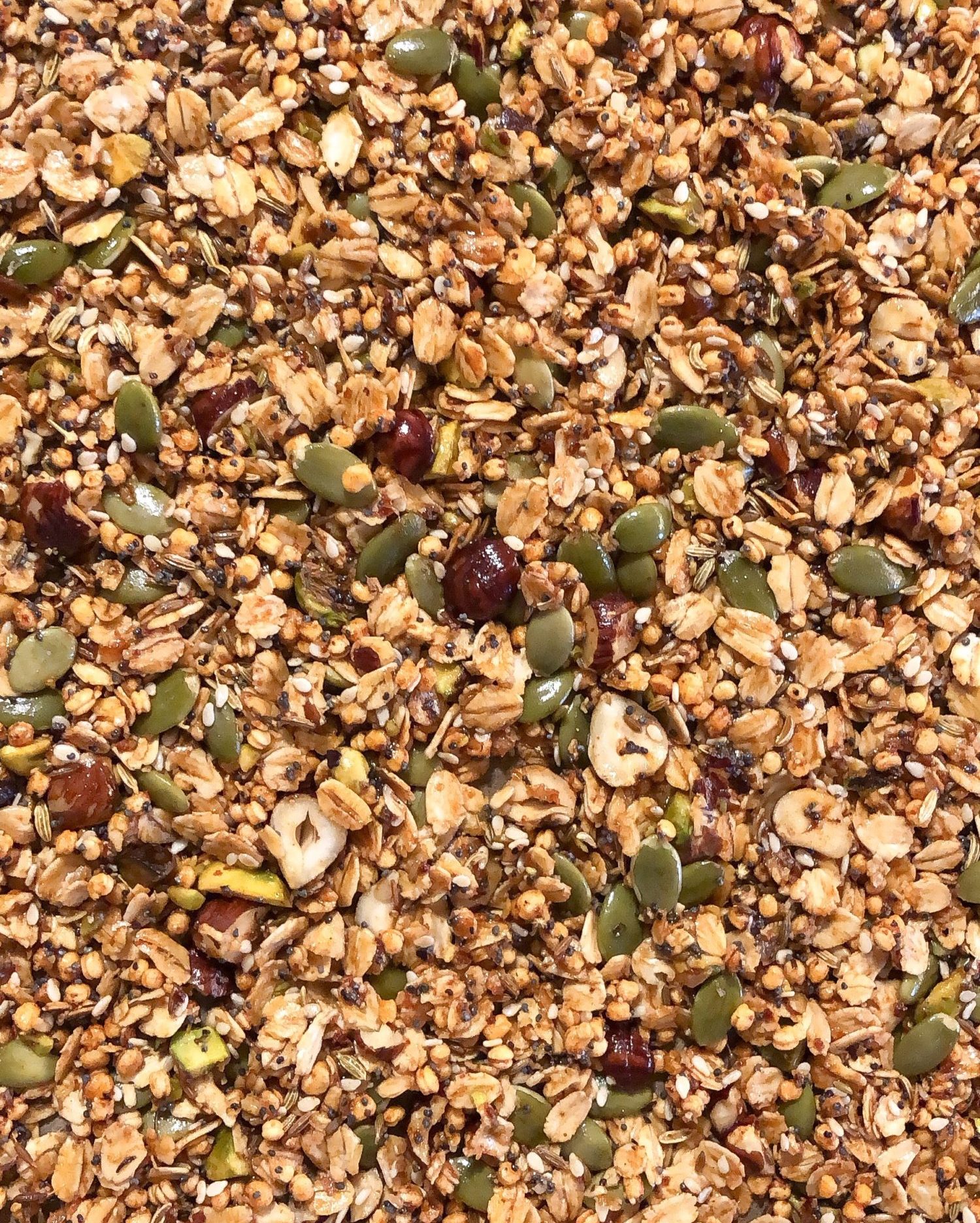 dukkah savoury granola