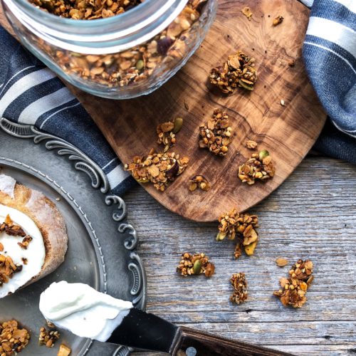 dukkah savoury granola