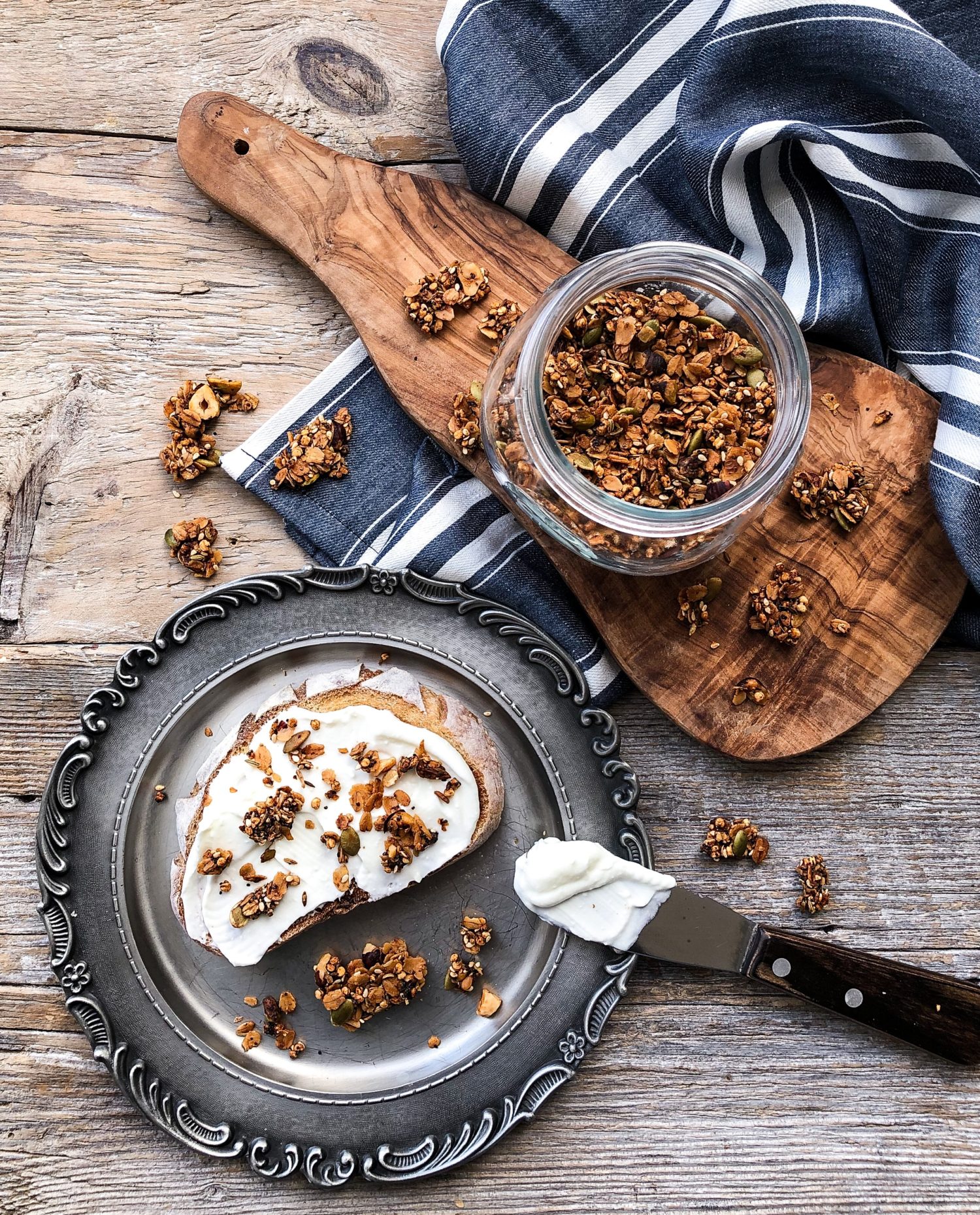 dukkah savoury granola