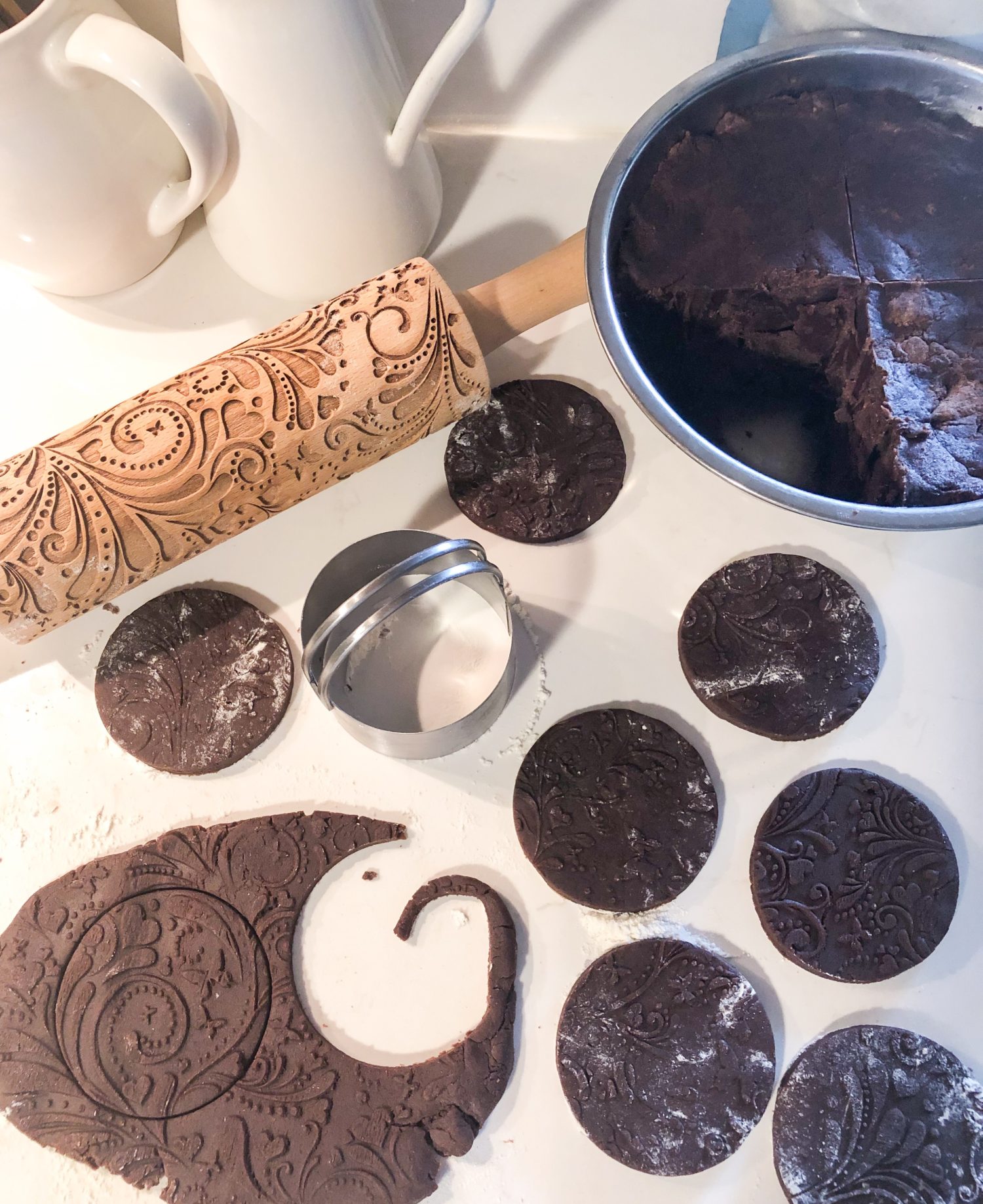 Bourbon Brownie Cookies