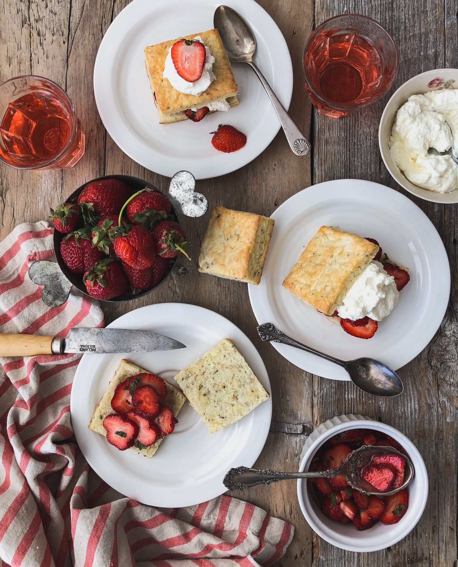 Ricotta biscuits strawberry shortcake 1 The Lemon Apron