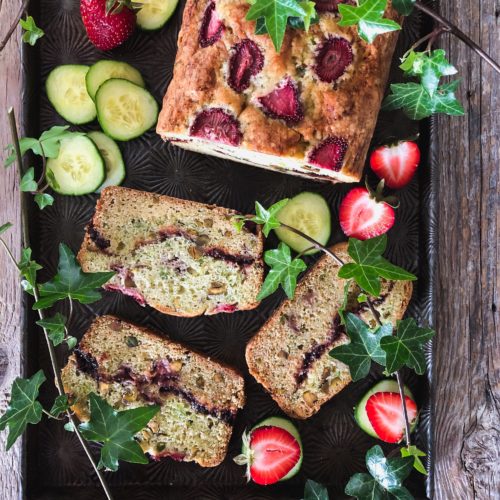 Strawberry Cucumber Loaf