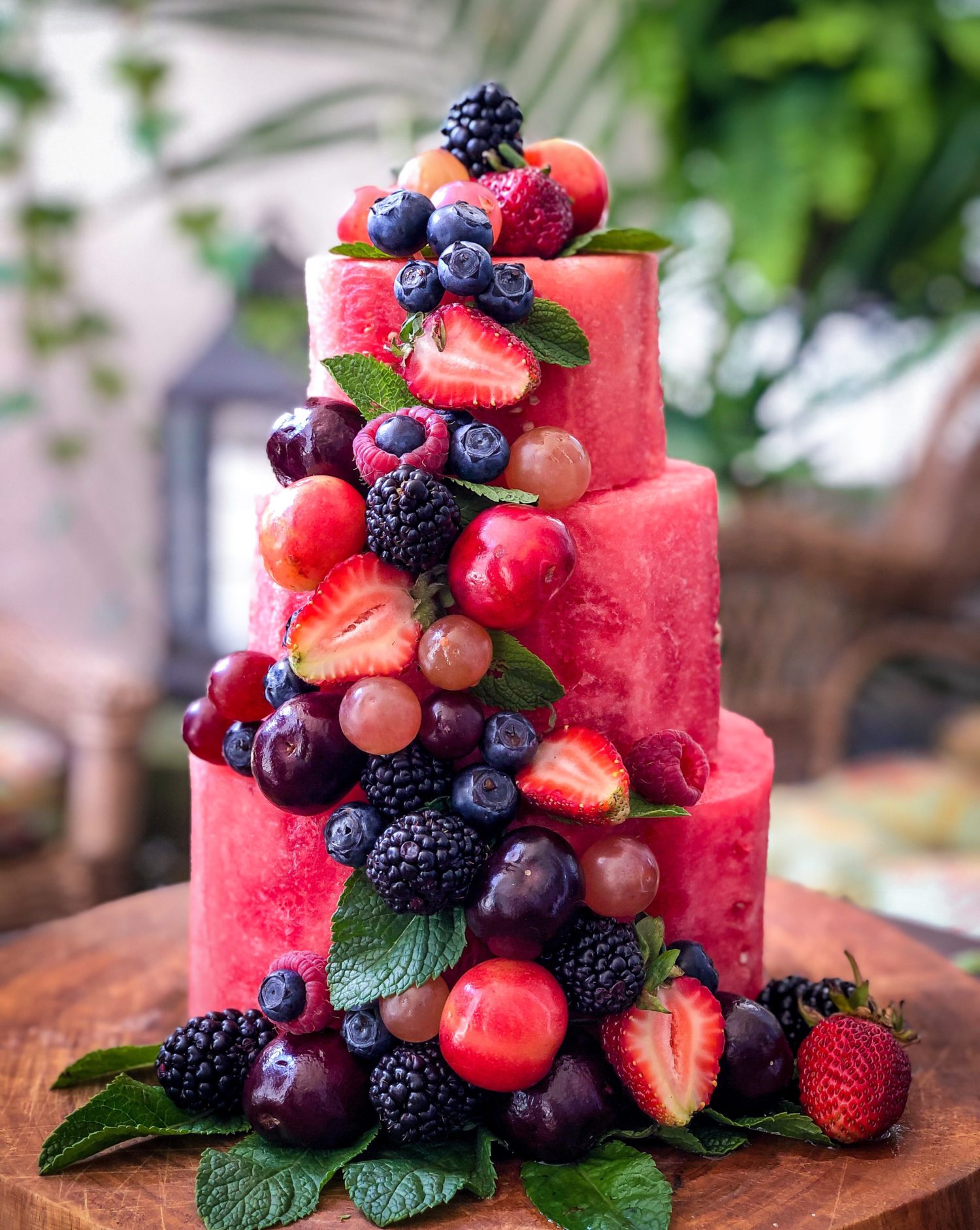 Watermelon cake 1 - The Lemon Apron