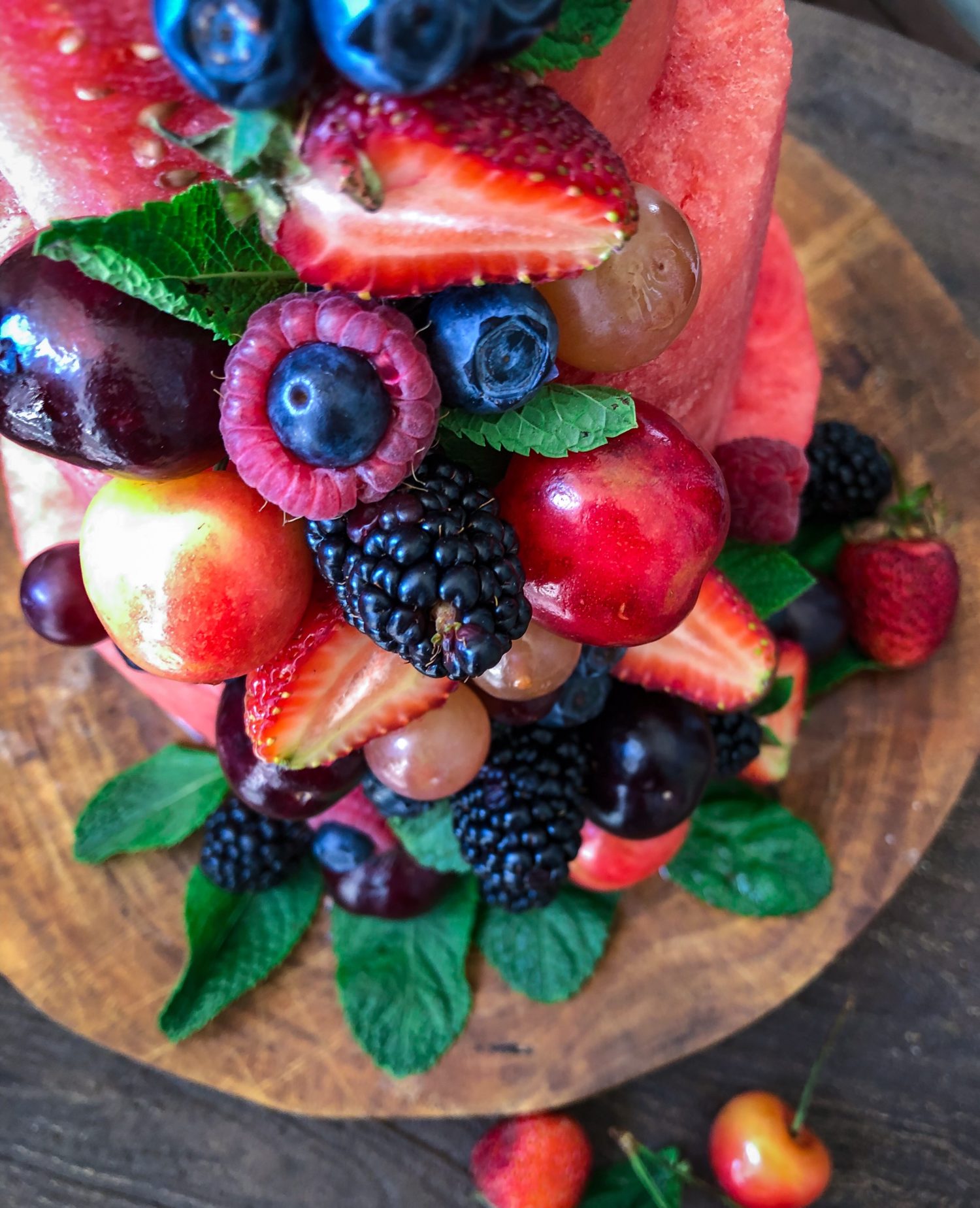 Summertime Watermelon Cake The Lemon Apron 