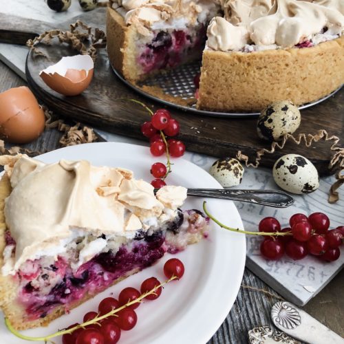 Currant Meringue Torte