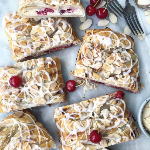 sour cherry cream cheese danish
