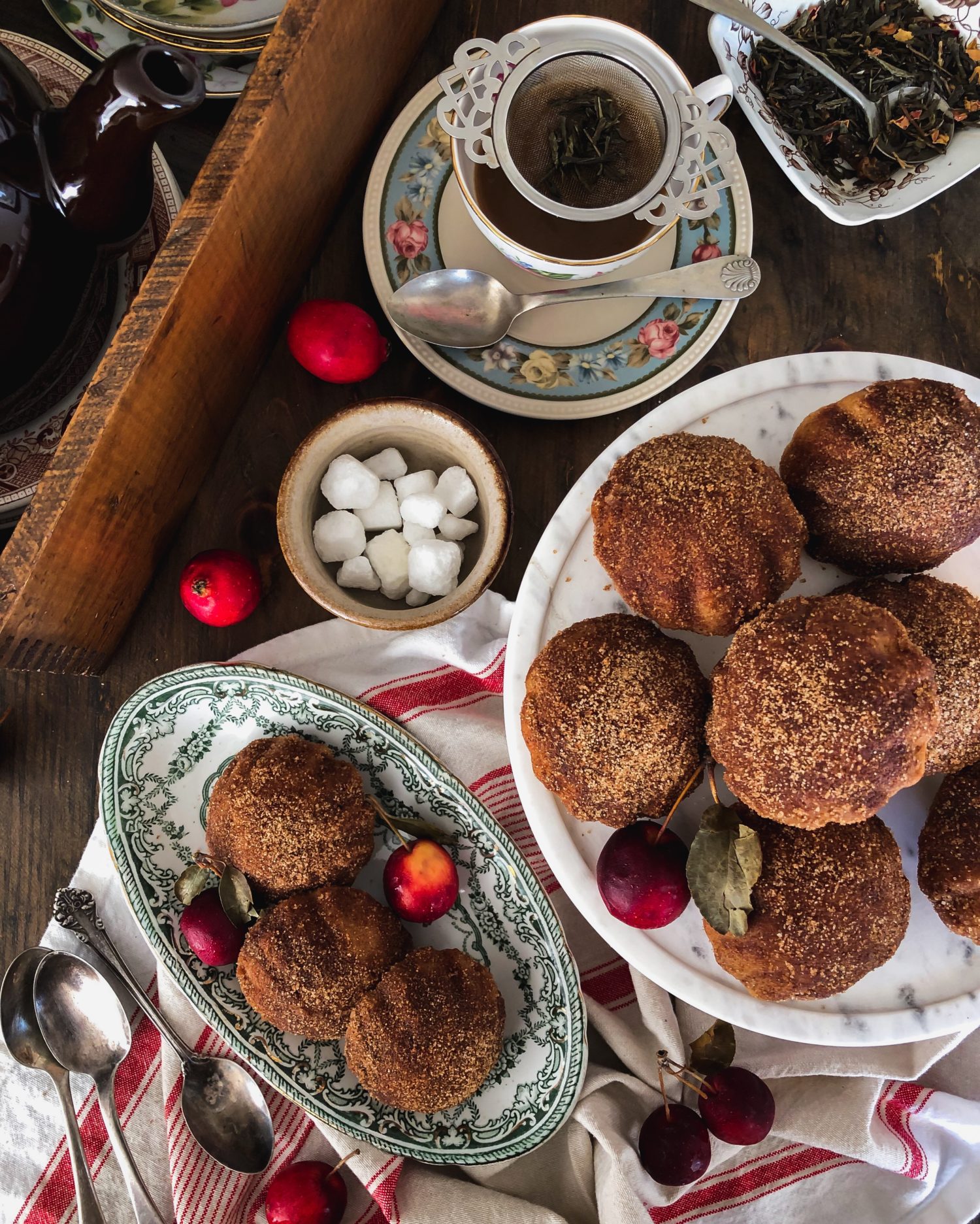 Bourbon Apple Cider donuts