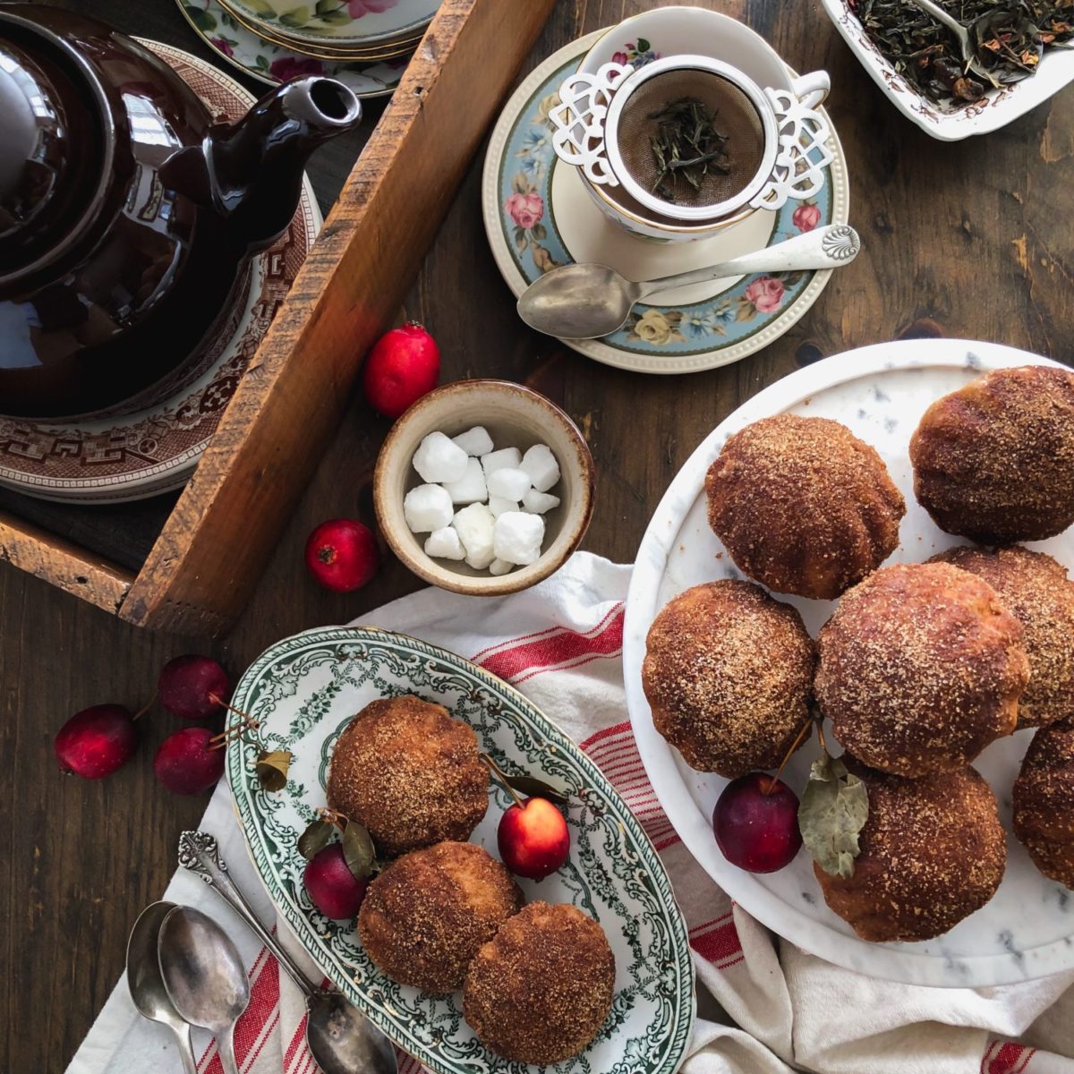 Bourbon Apple Cider Donuts