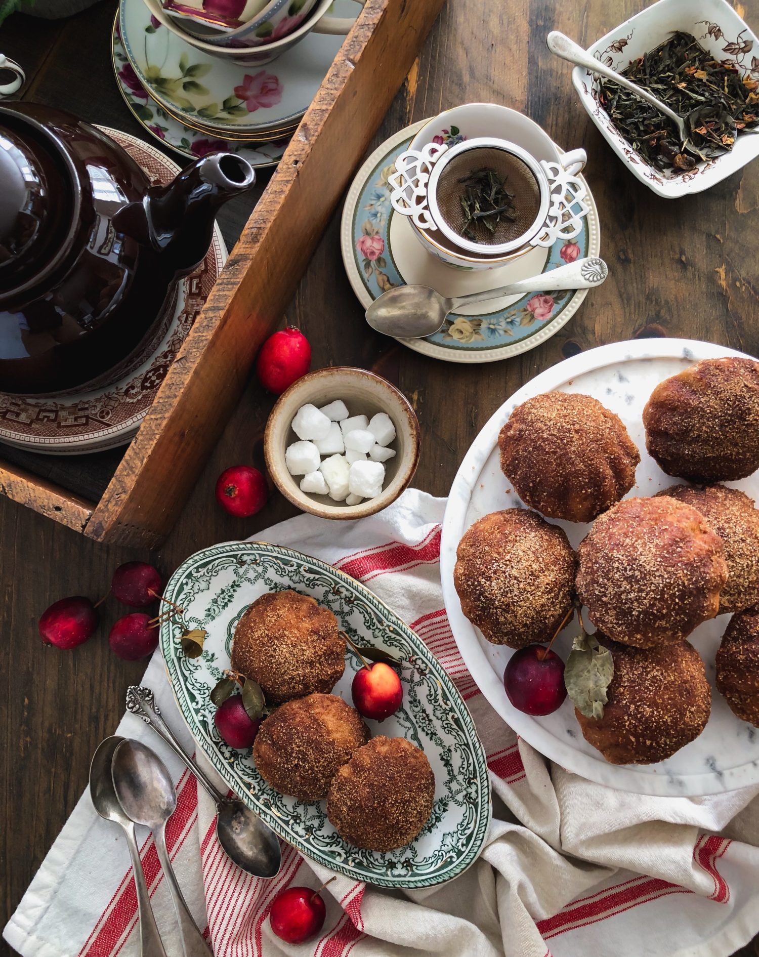 Bourbon Apple Cider Donuts