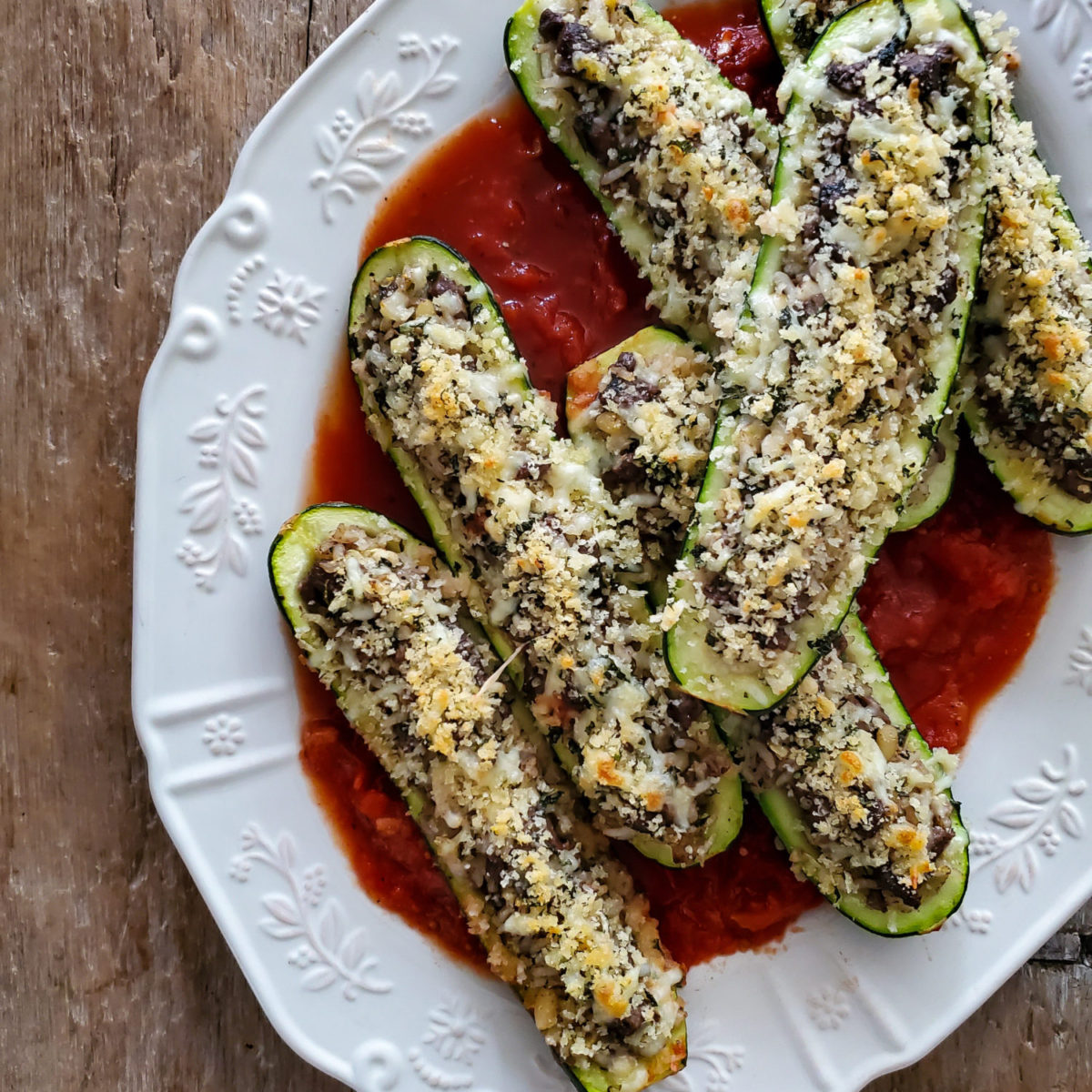 Kousa, Lebanese Stuffed Zucchini