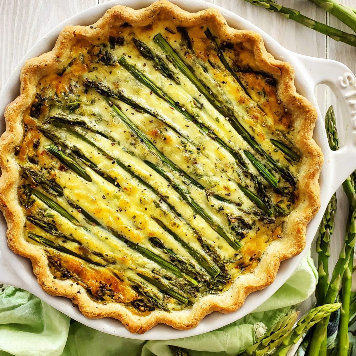 Classic Quiche, Deconstructed