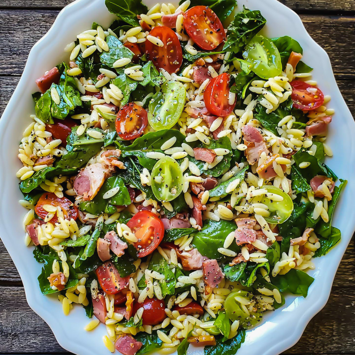 BLT Orzo Salad