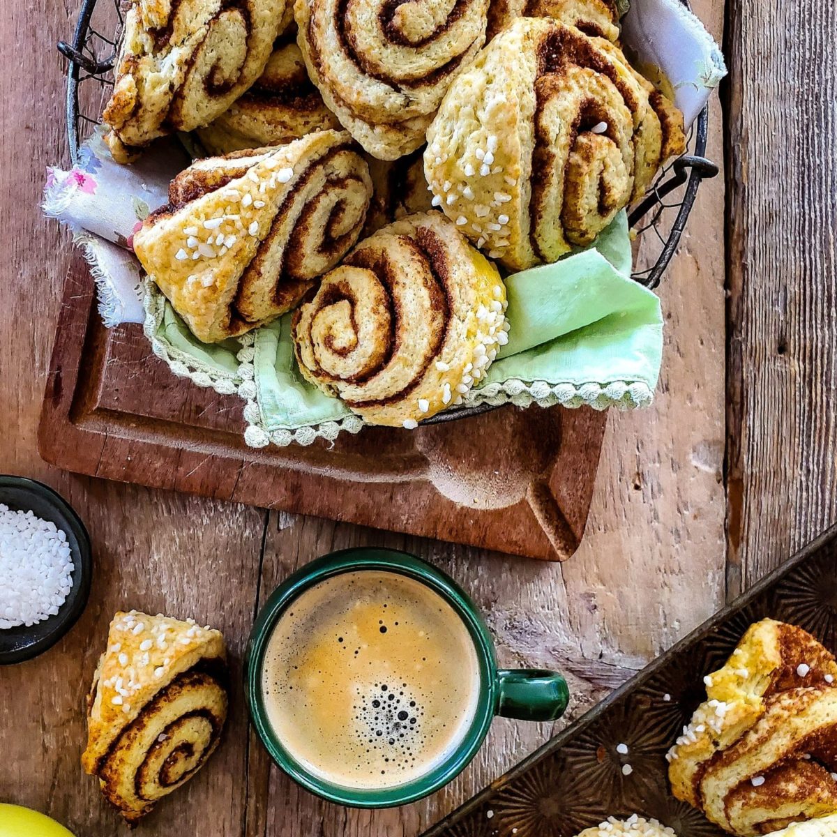 Cinnamon Roll Scones