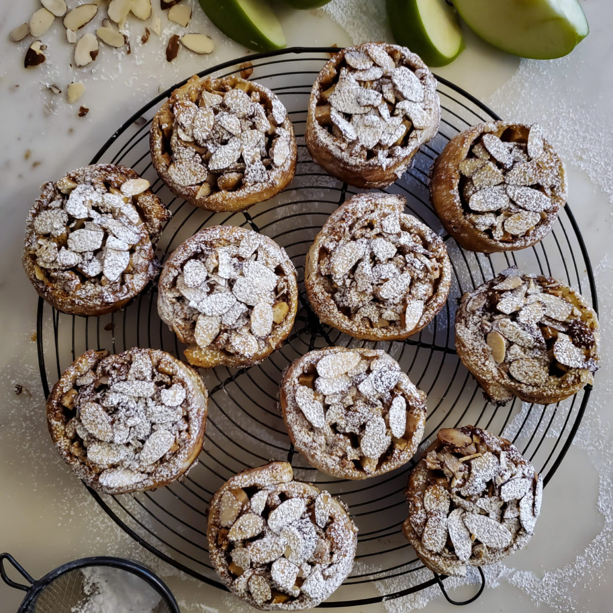 Apple and Almond Pastries