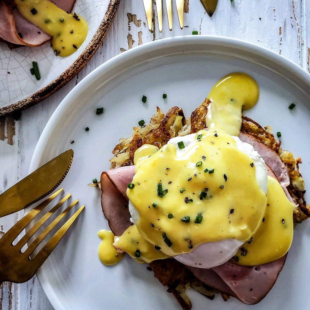 Eggs Benedict Rosti, Perfect Hollandaise Sauce