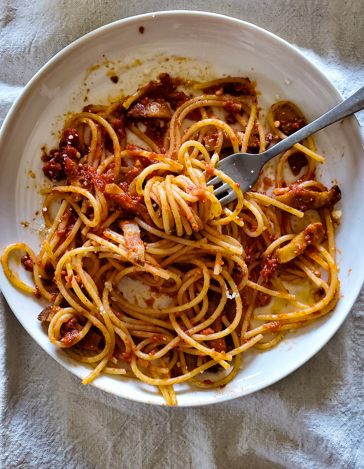 Spaghetti all’Amatriciana | The Lemon Apron