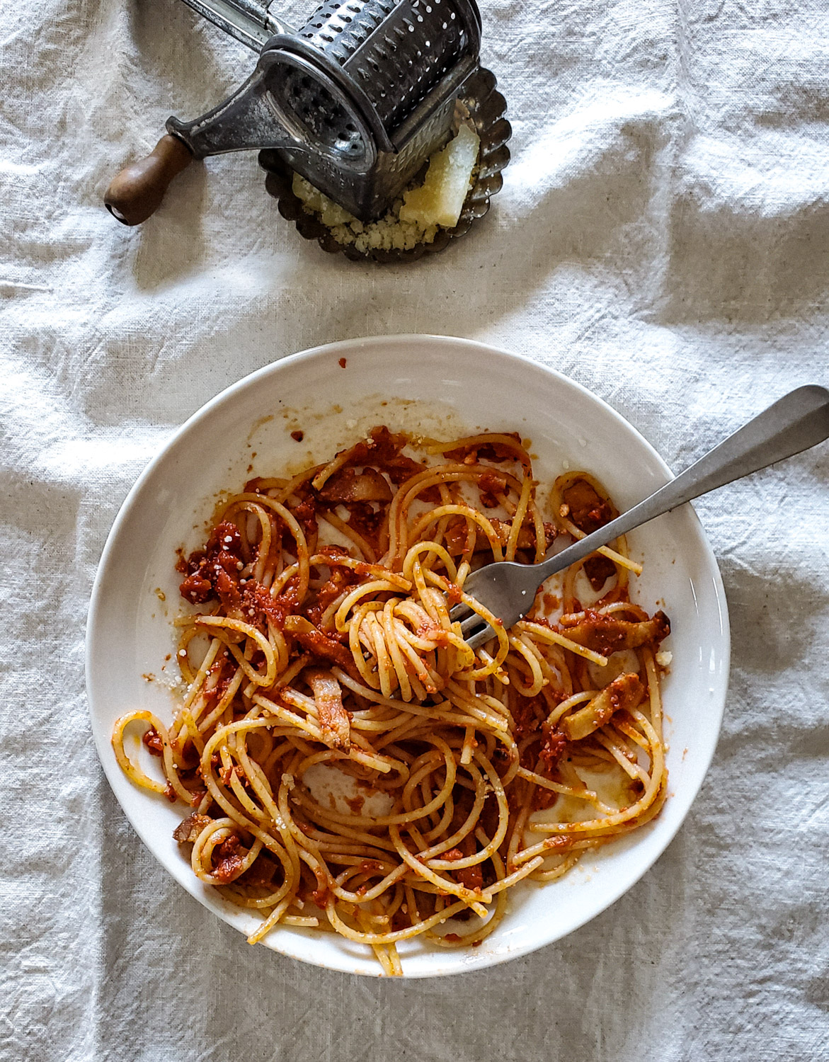 Spaghetti all'Amatriciana | The Lemon Apron