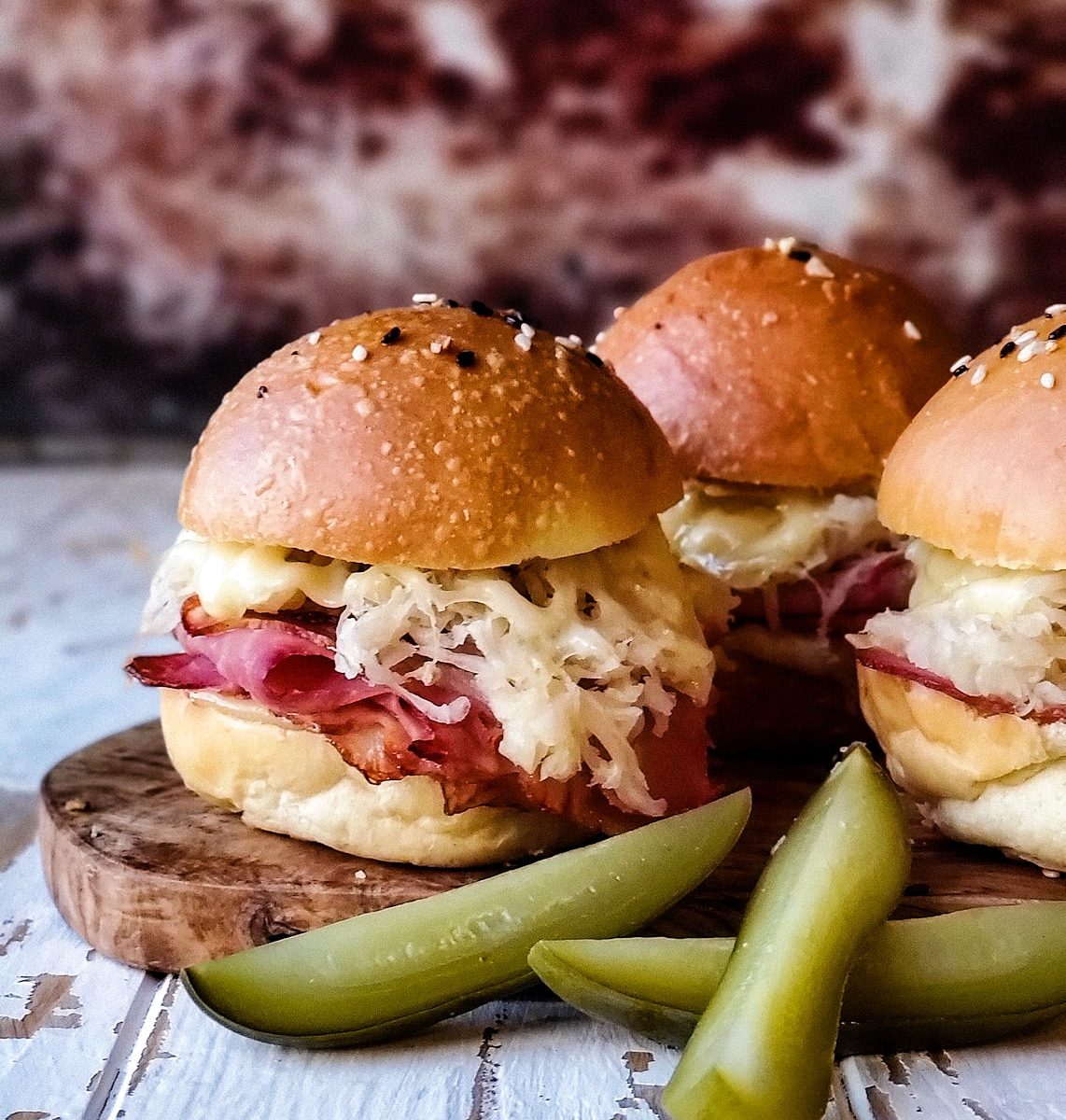 Easy Tasty Reuben Sliders