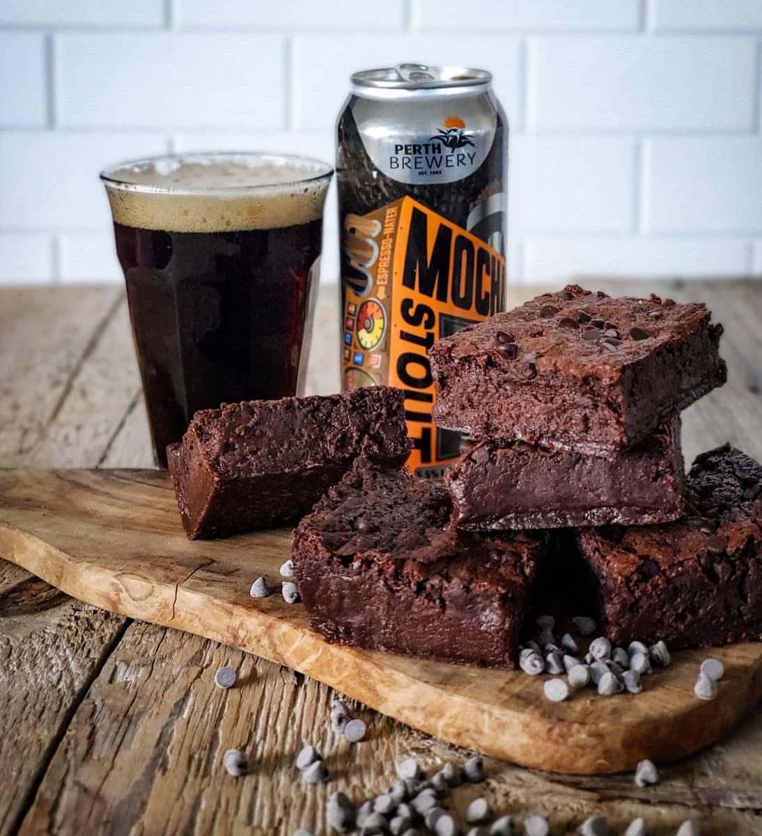 Triple Chocolate Stout Brownies