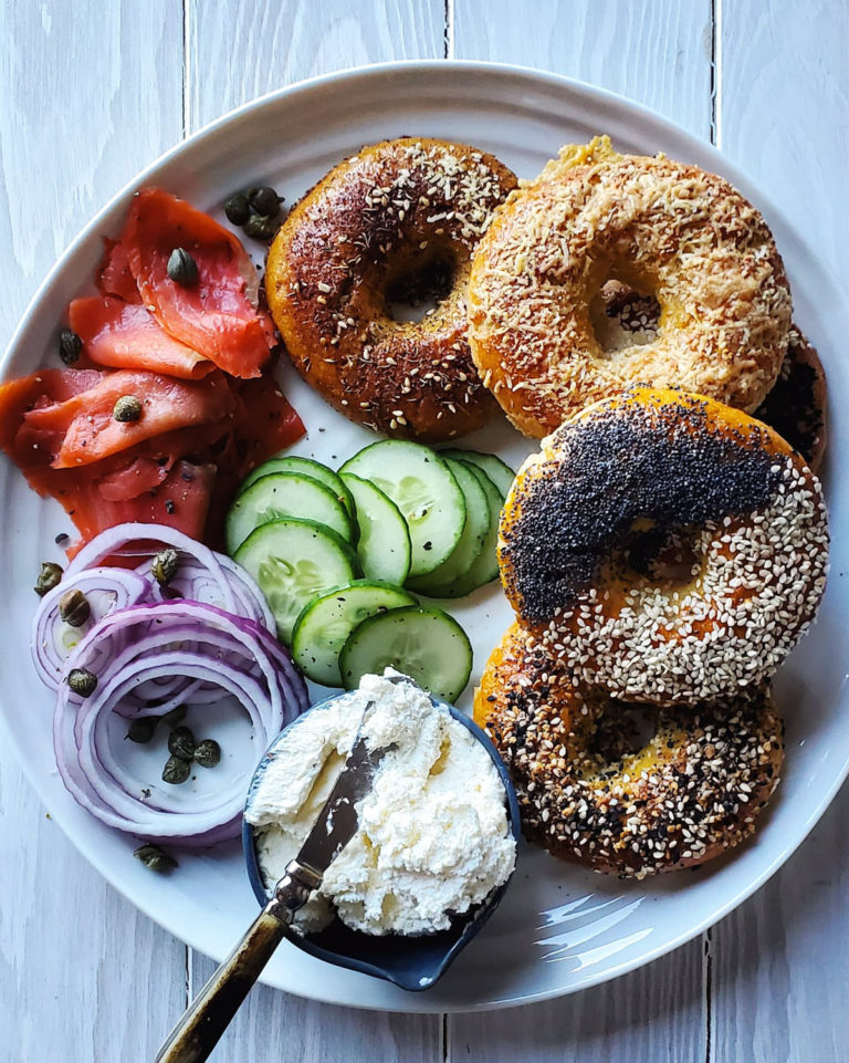 Gluten Free Bagels with Lox Schmear The Lemon Apron