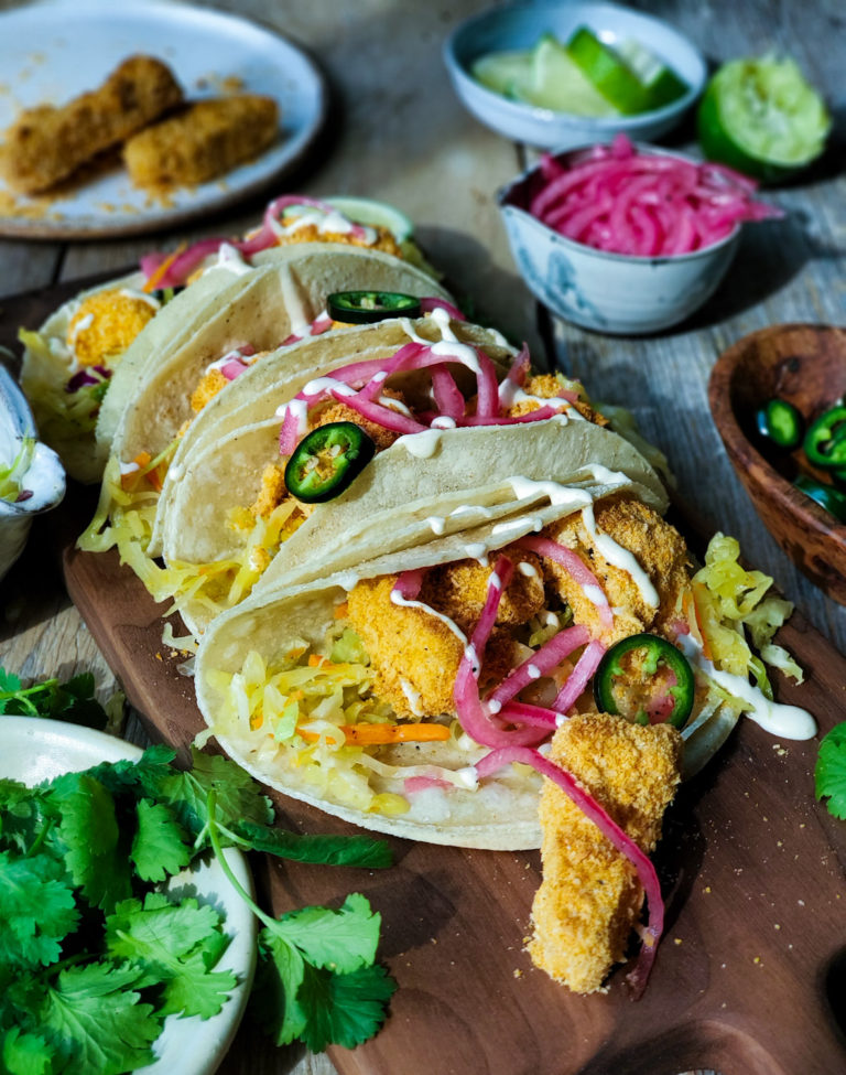 Coconut Cauliflower Tacos | The Lemon Apron