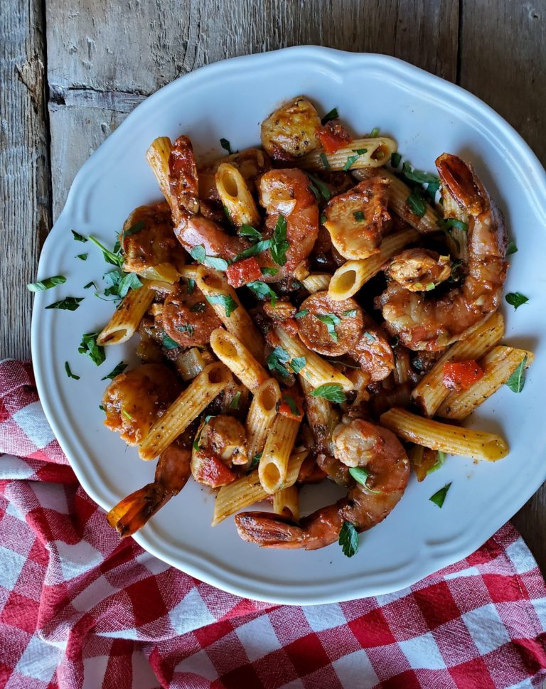Creole Jambalaya Pasta The Lemon Apron