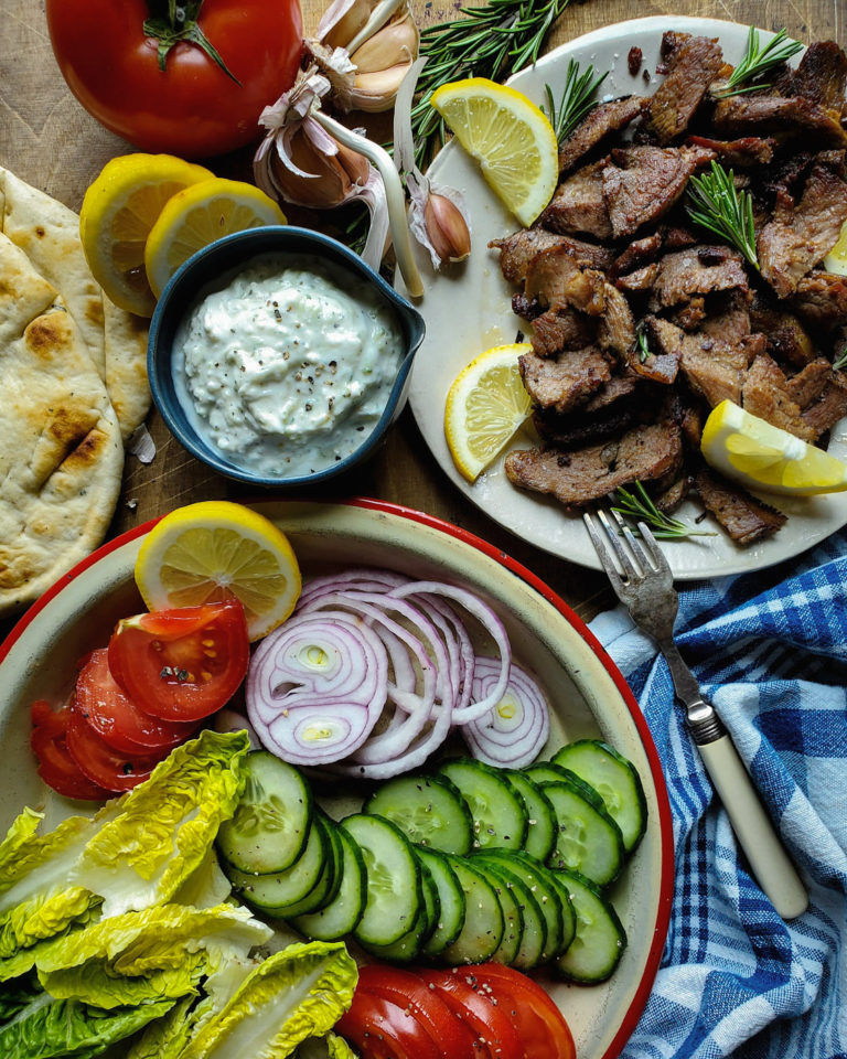 Leftover Leg of Lamb ‘Gyros’ | The Lemon Apron