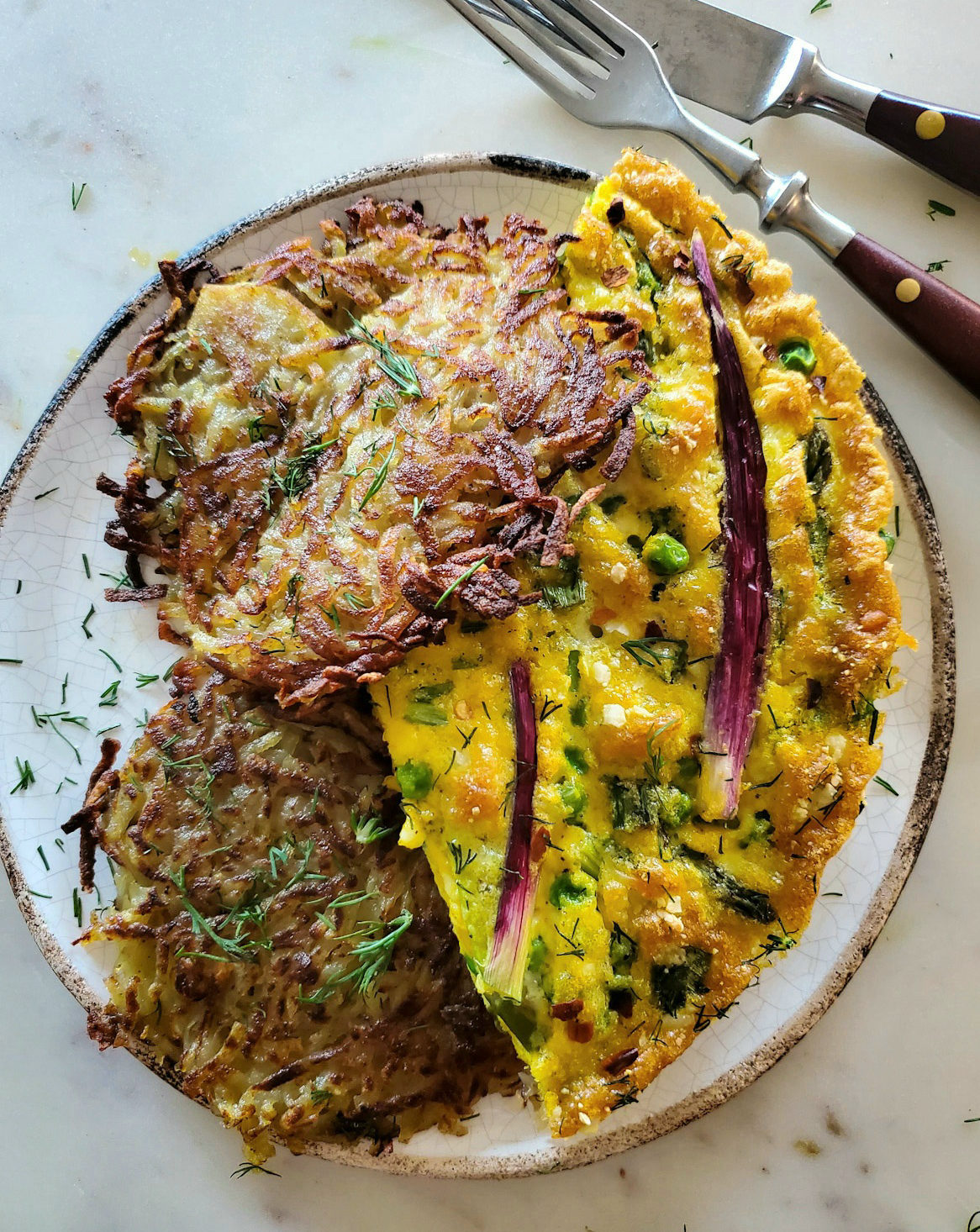 Summer Frittata - Domestically Blissful