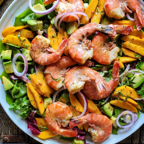 Shrimp Salad with Mango and Avocado - Rachel Cooks®