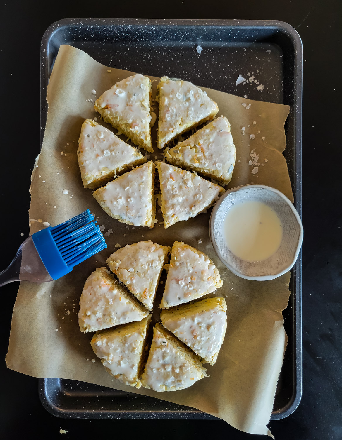 Parsnip and Cheddar Scones