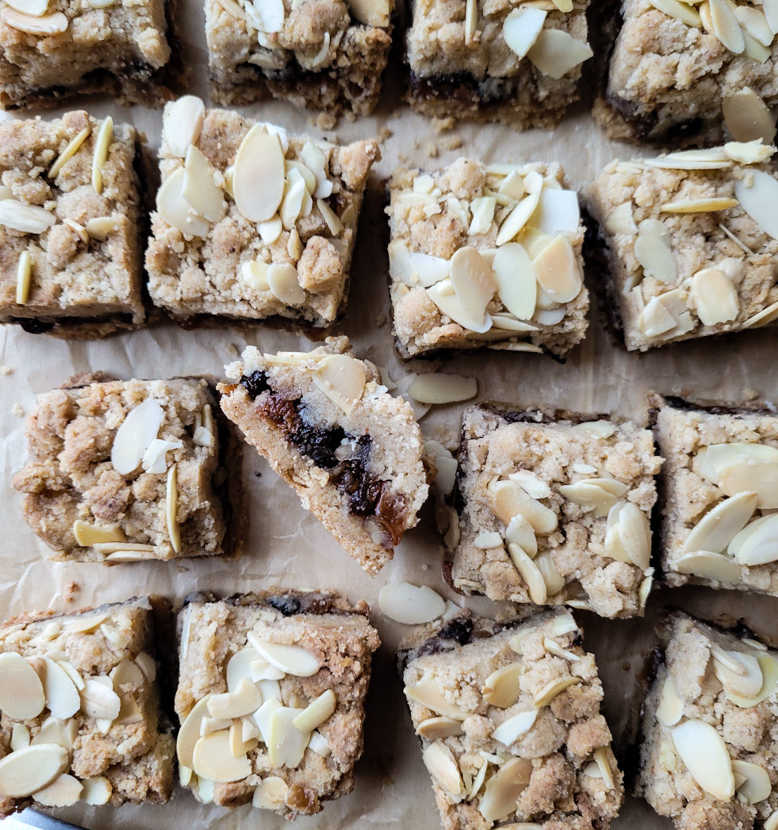 Mincemeat Brown Butter Streusel Squares