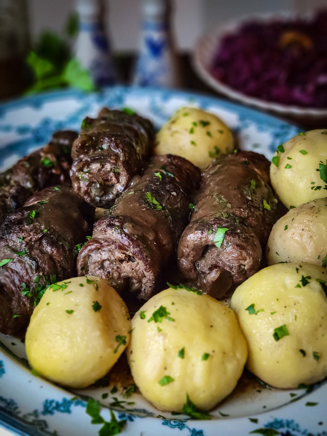 German Potato Dumplings, aka Kartoffelklöße | The Lemon Apron