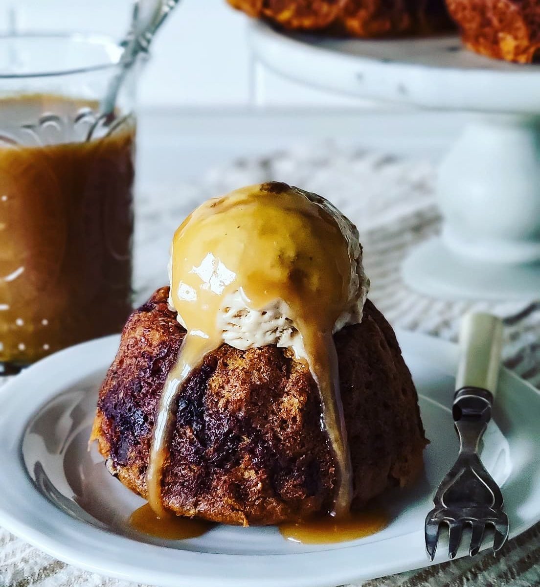 Chocolate Chunk Sticky Toffee Pudding