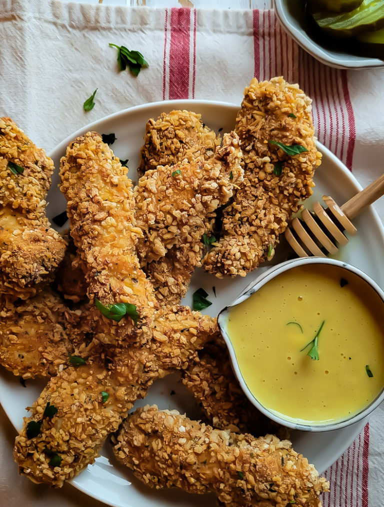 Crispy Baked Chicken Tenders | The Lemon Apron