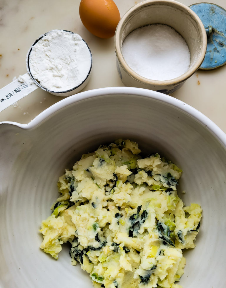 Colcannon Cakes, Mashed Potatoes 2.0 The Lemon Apron