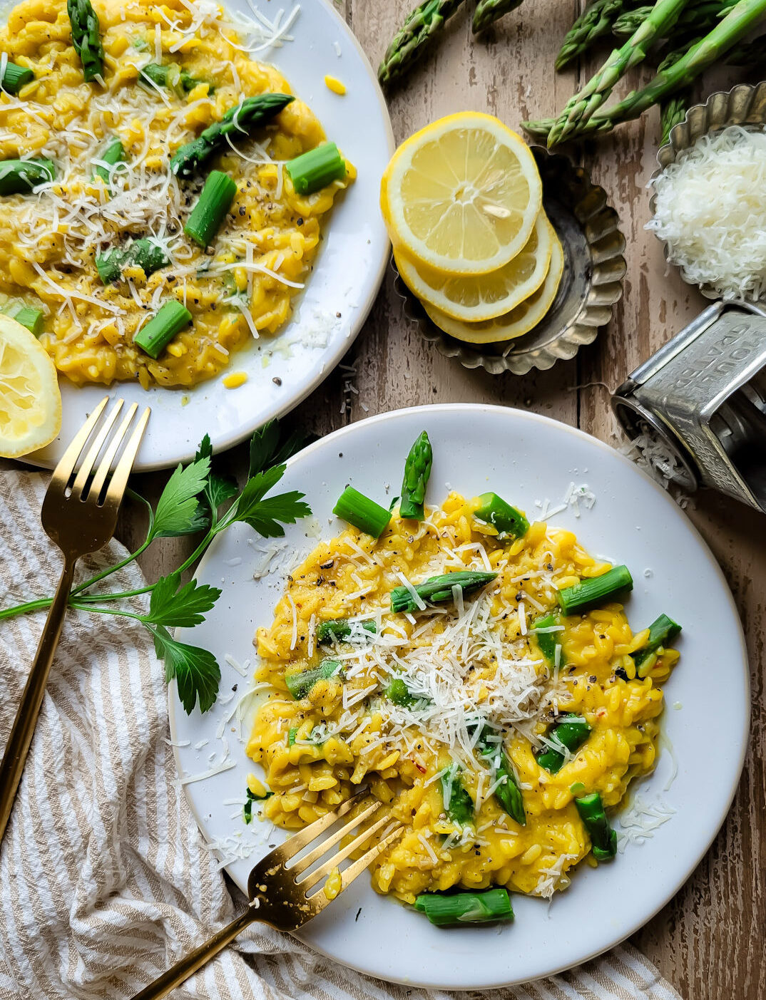 Lemon Orzo with Spinach - Fresh Apron