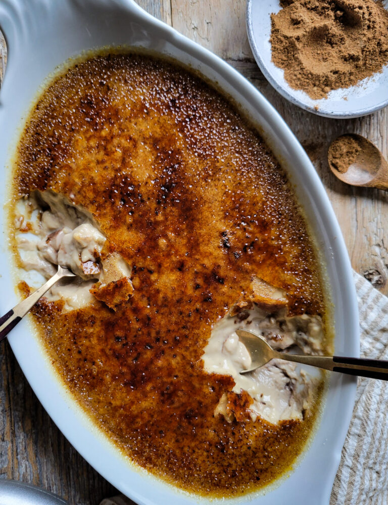 Chai Eggnog Creme Brûlèe The Lemon Apron